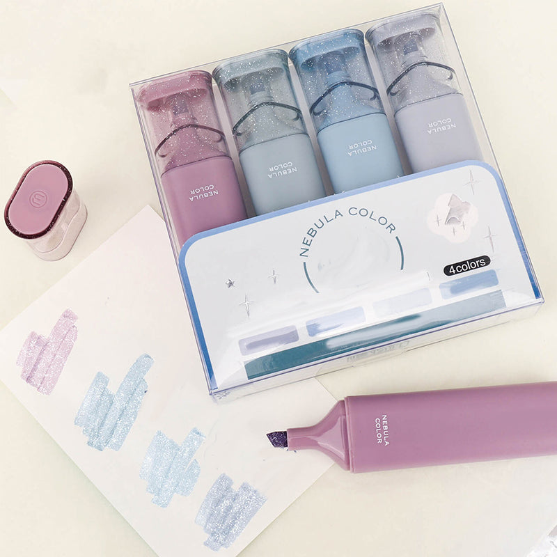 Shimmermarkeringen ingesteld