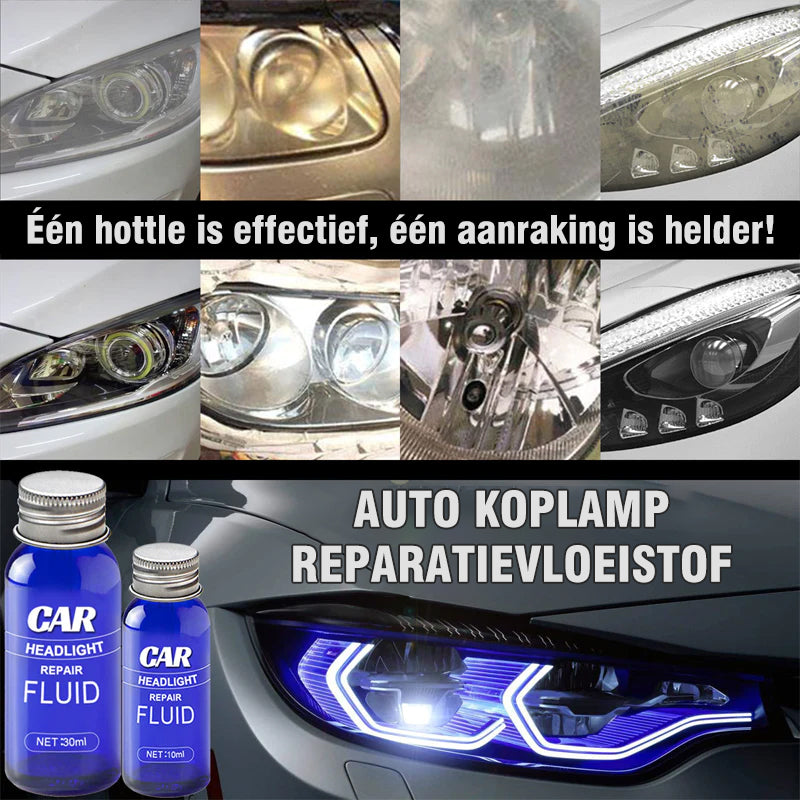 Spray voor reparatie van autokoplampen