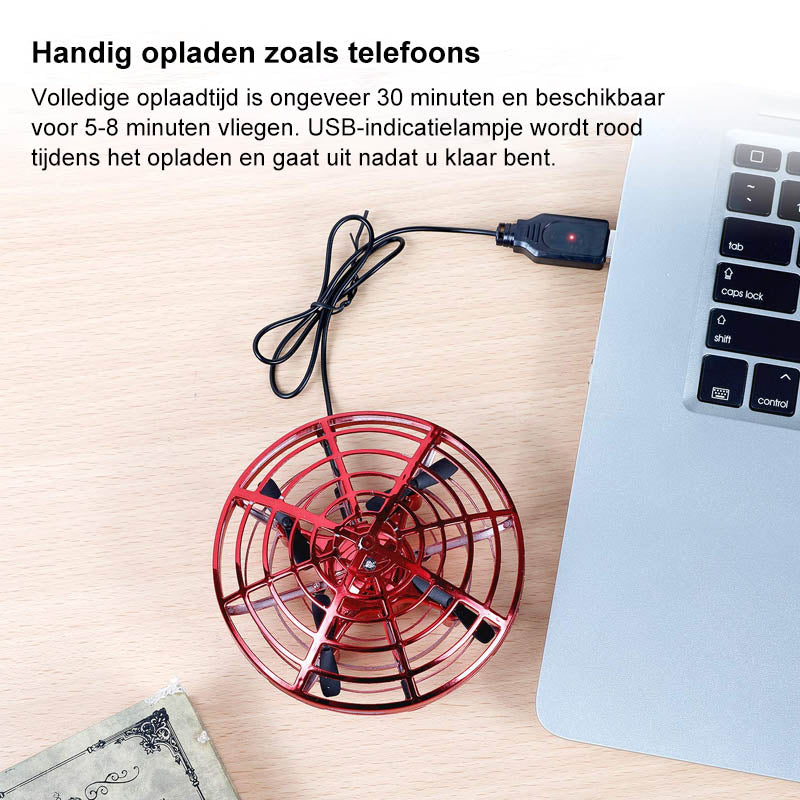 Mini UFO-inductievliegtuig