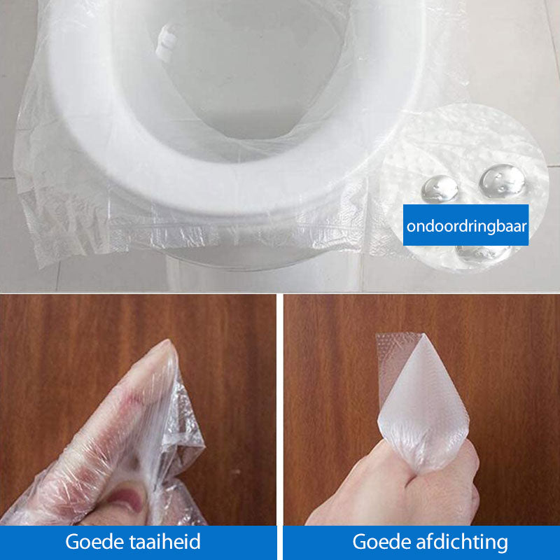 Wegwerp toiletpad (50 stuks)