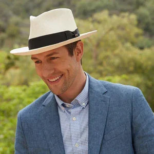 Klassieke zonnehoed met grote rand