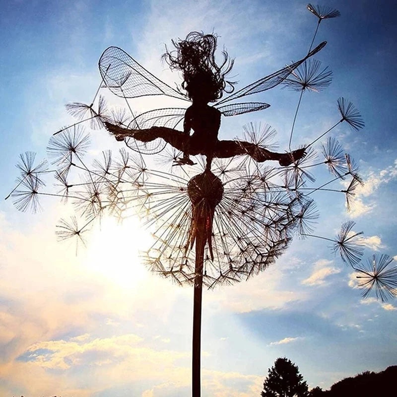 Wonderland-achtige tuindecoratie