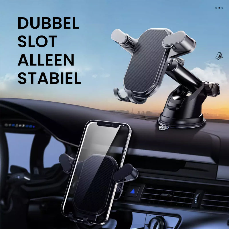 Haakbevestiging auto mobiele telefoon beugel