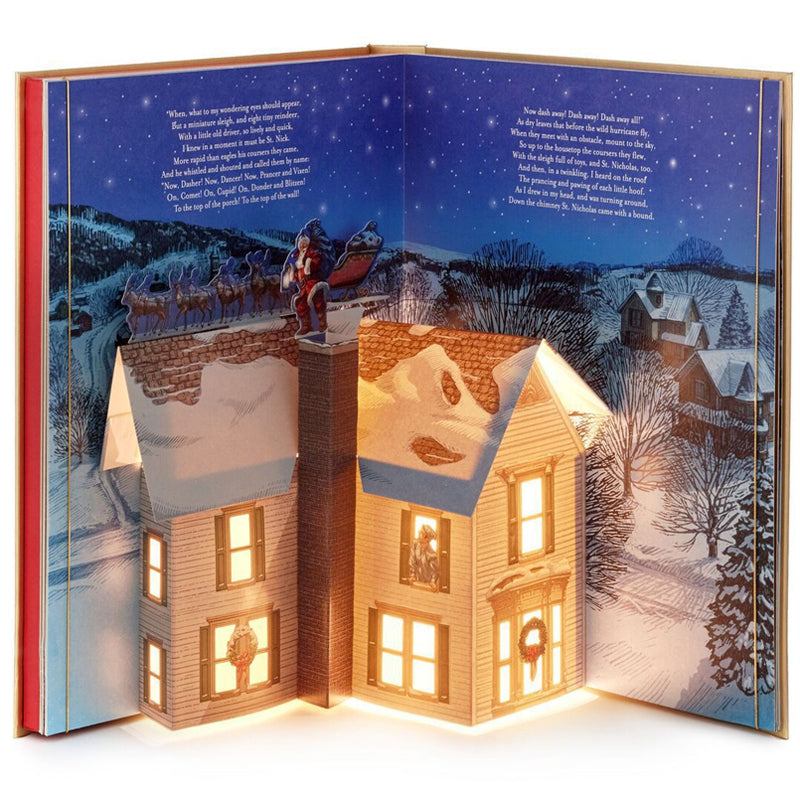 Pop-upboek 'De nacht voor kerst'