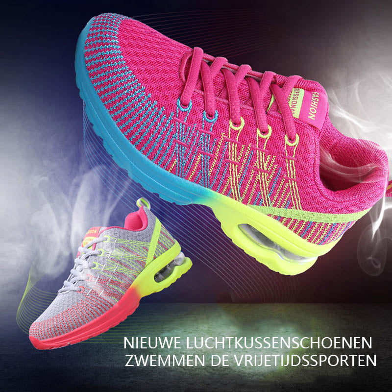 Damesmode multicolor ademende comfortabele sportschoenen