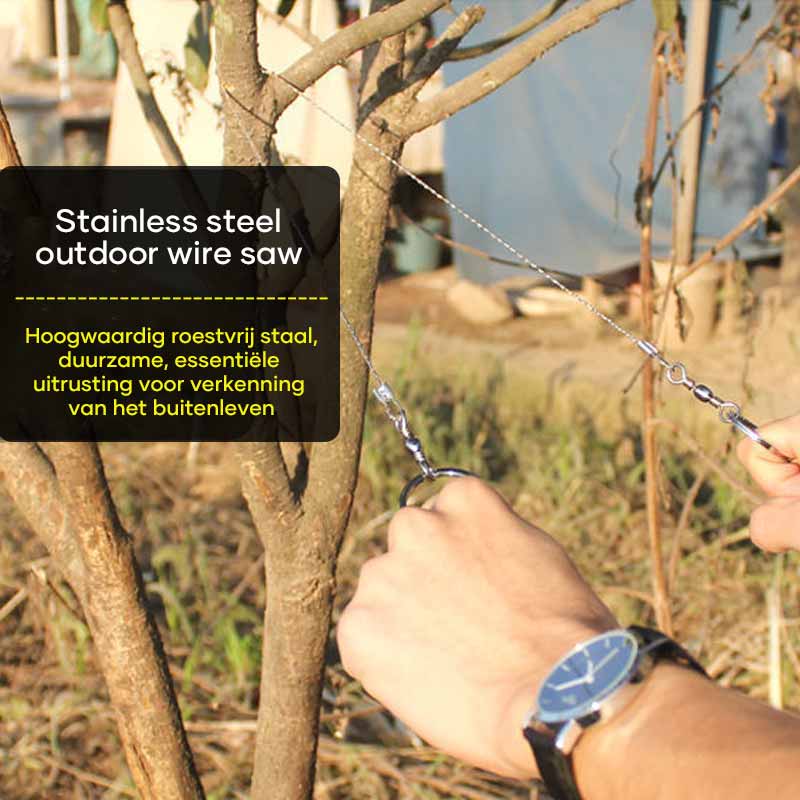 Multifunctioneel kettingzaagblad voor noodgevallen