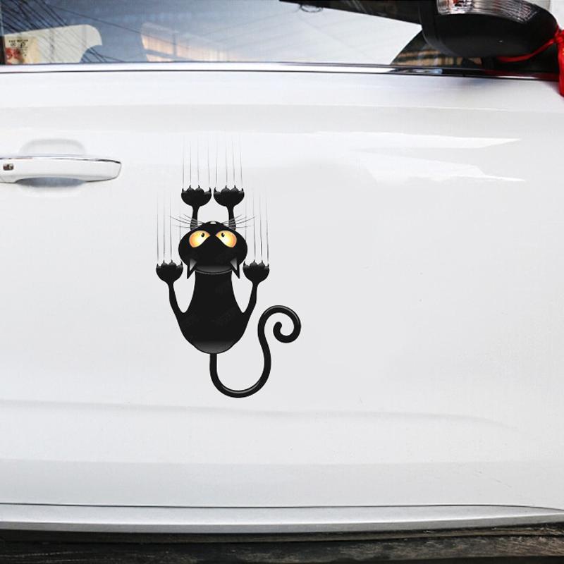 3D-simulatie Leuke creatieve autostickers
