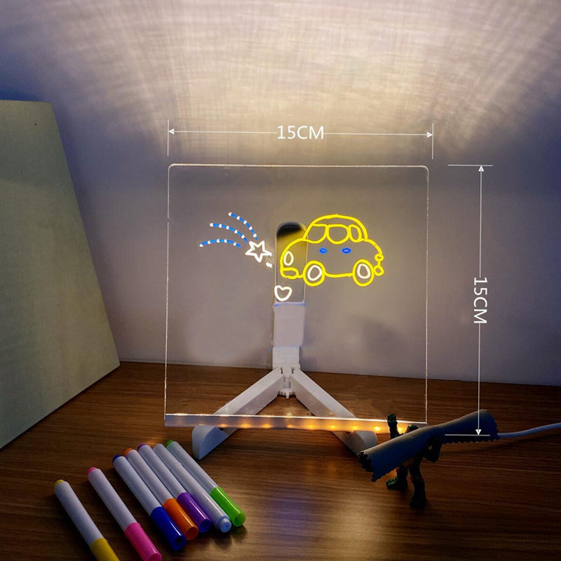 LED-notitiebord met kleuren