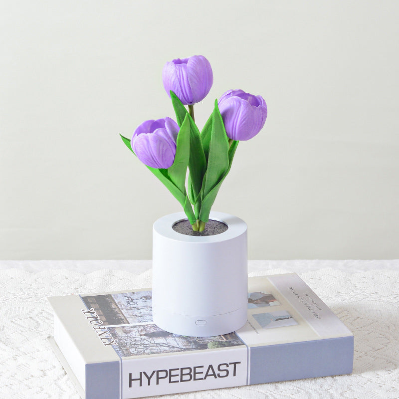 LED oplaadbaar tulp nachtlampje