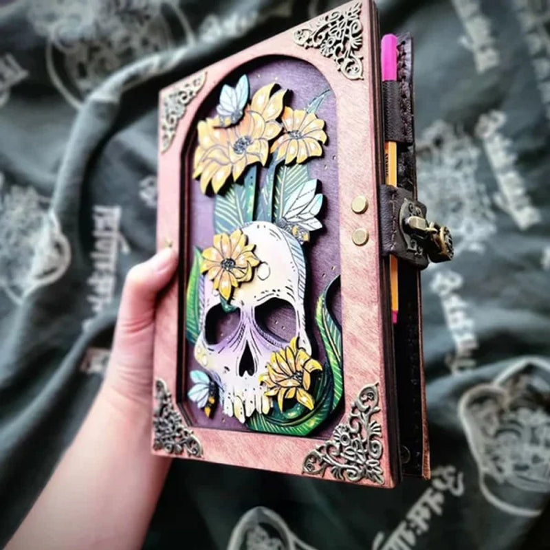 Schedel verborgen sleuteldagboek