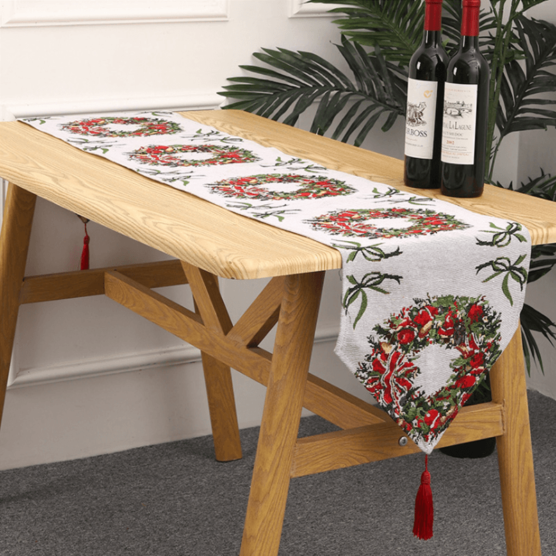 Kerstmis Handgemaakt Tafelkleed Decoratie