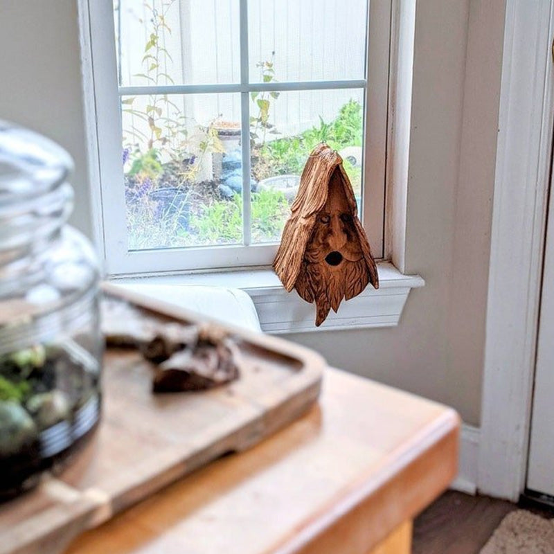 Handgemaakt Happy spirit vogelhuisje