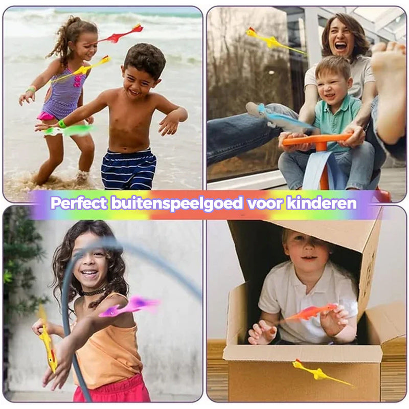 Katapult Dinosaurus Vingerspeelgoed (10st)