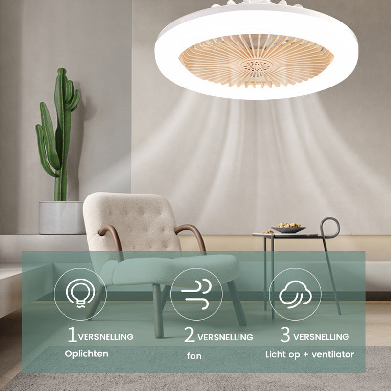 2-in-1 LED-ventilatorlamp voor aromatherapie