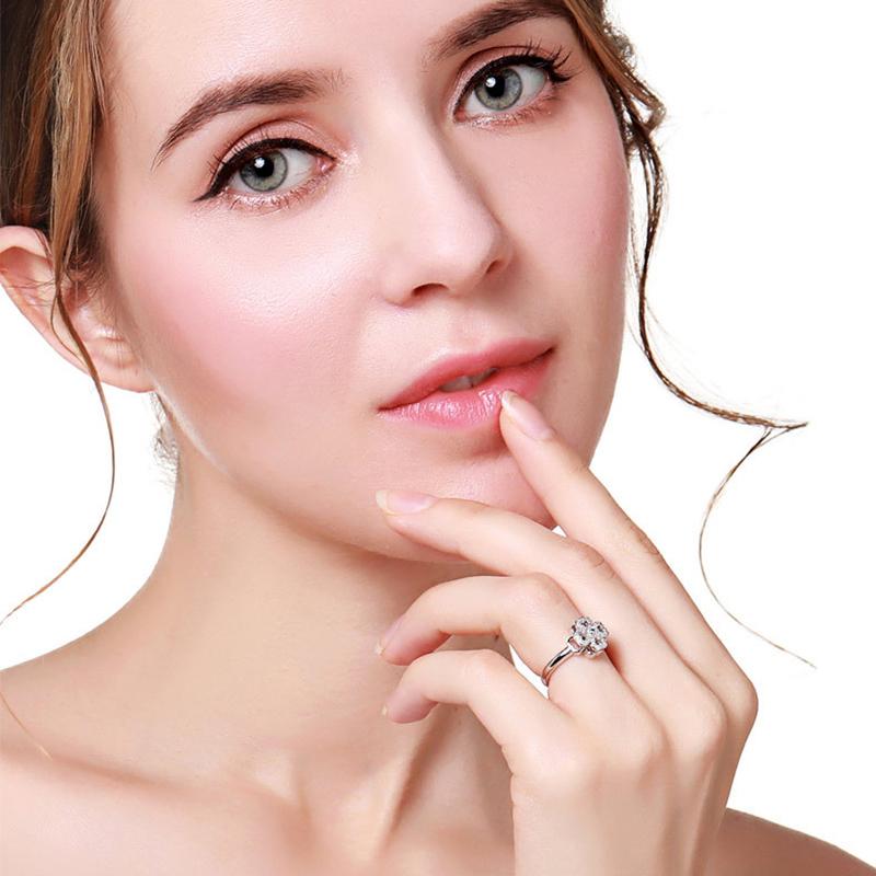 Vierbladige klaver Roterende Ring