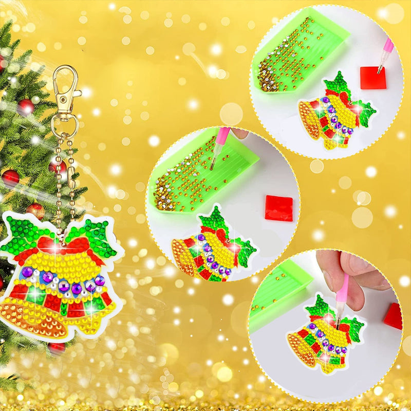 Kerst diamant schilderij sticker kit