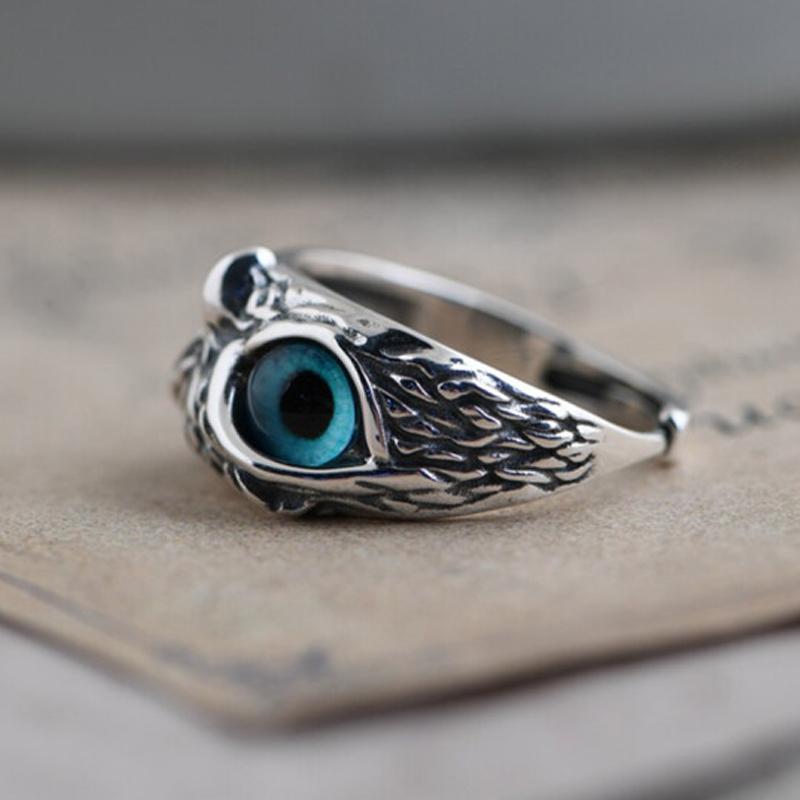Demon Eye Uil Ring Verstelbaar