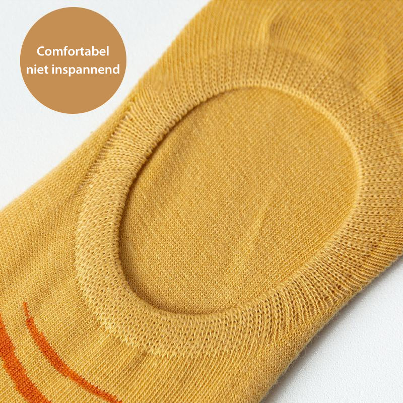 Zomer ademende kattenpootsokken