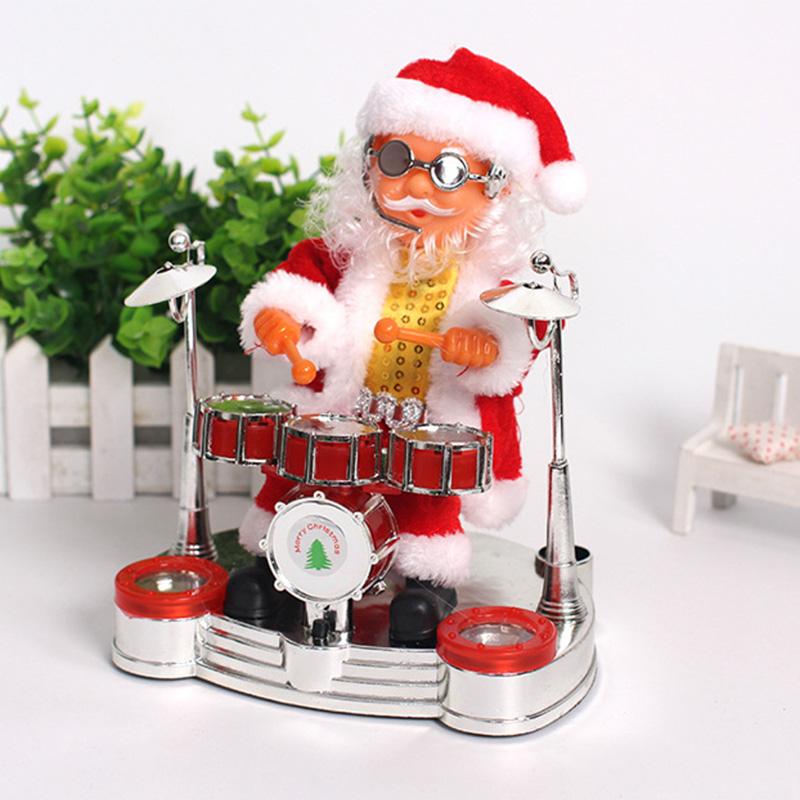 Grappige kerstman pop