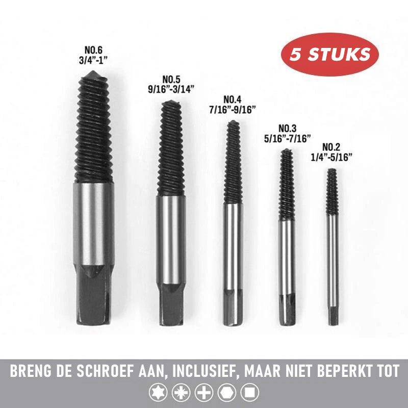 Schroevendraaierset (5 stuks / 6 stuks / 8 stuks)