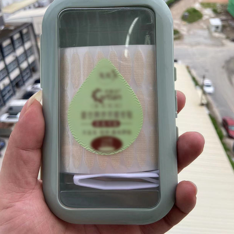 Onzichtbare dubbele ooglidstrips