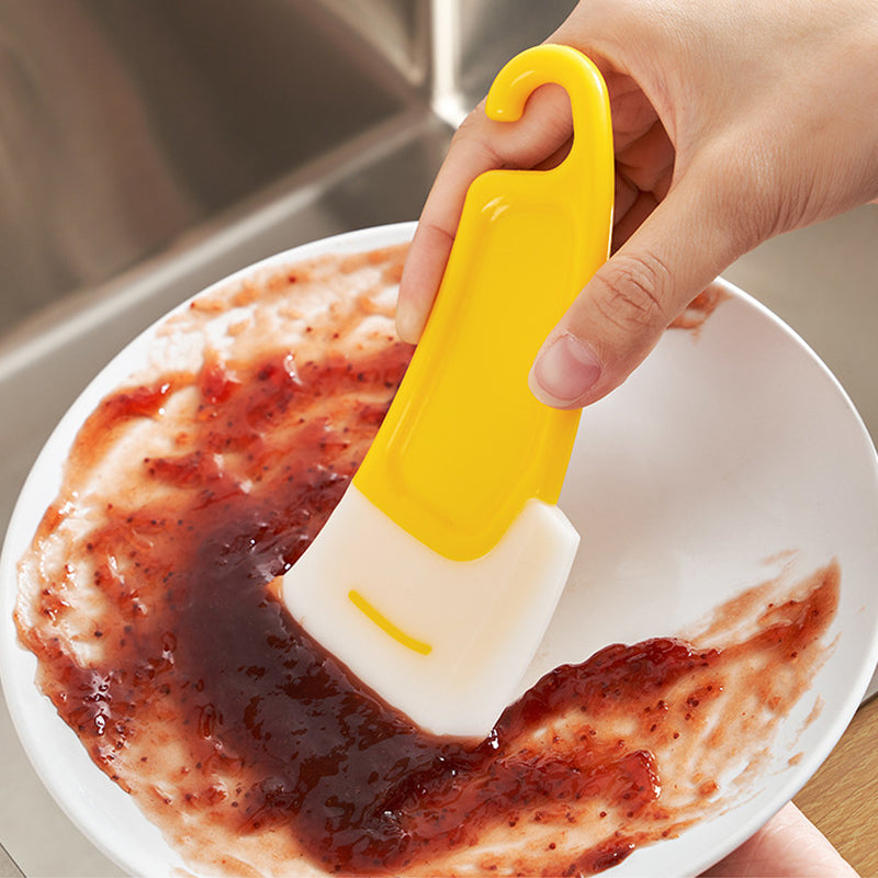 Keuken siliconen reinigingsschraper