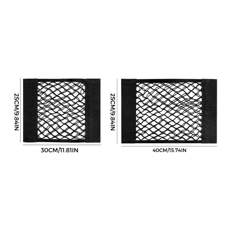 Plastic zak met opbergtas (met plakband)