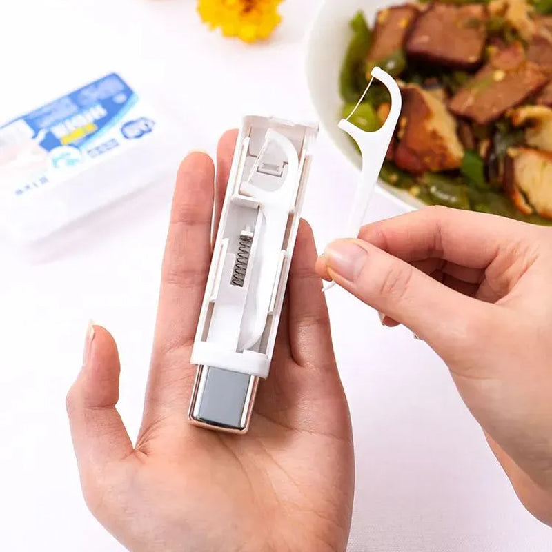 Draagbare flos dispenser