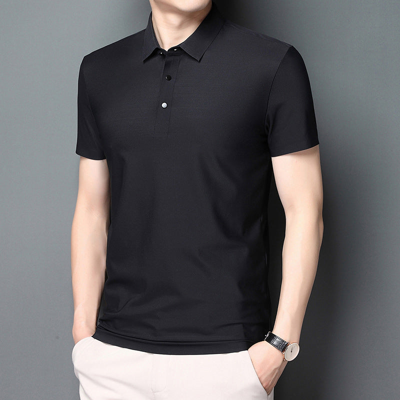 Poloshirt ijszijden revers T-shirt