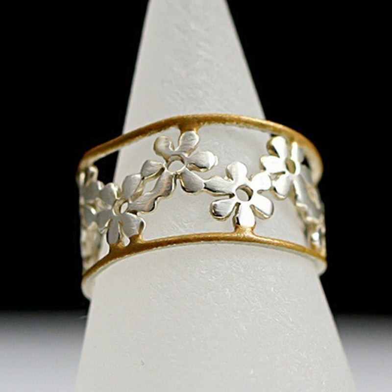 Onregelmatige holle madeliefjesring