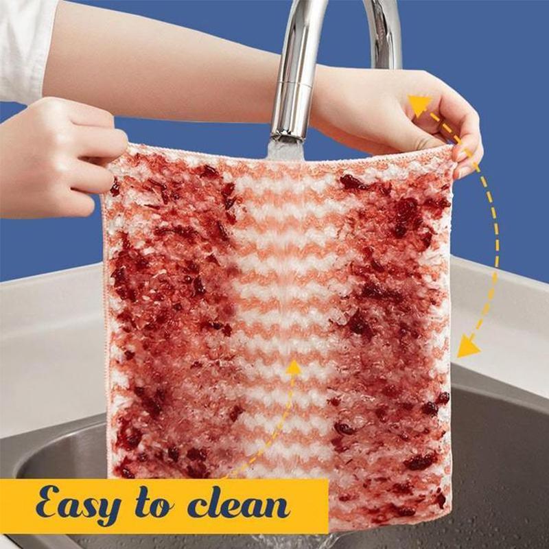 Microfiber Schoonmakende Wasdoek ( 3 stuks )