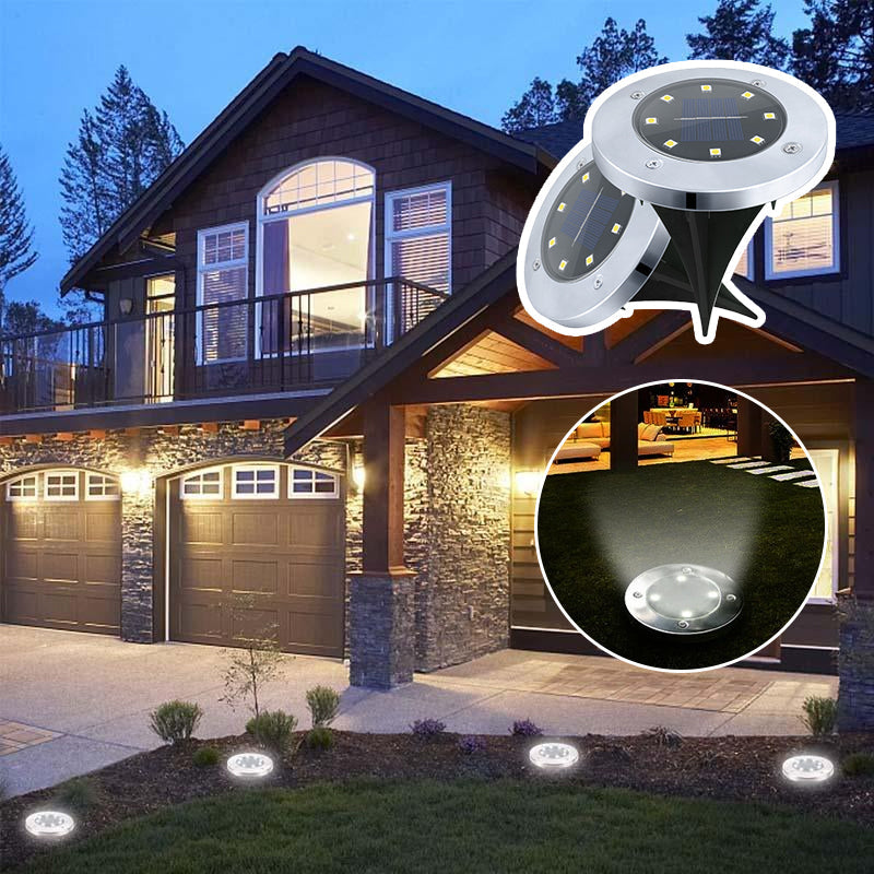 LED grondlicht op zonne-energie