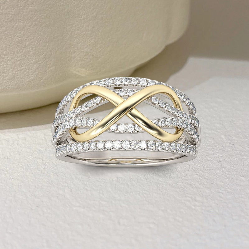 Moeder & dochter voor altijd aan elkaar verbonden ring