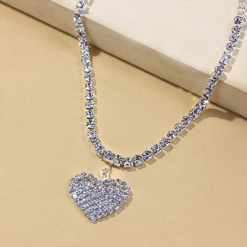 Mode Hart Strass Enkelbanden
