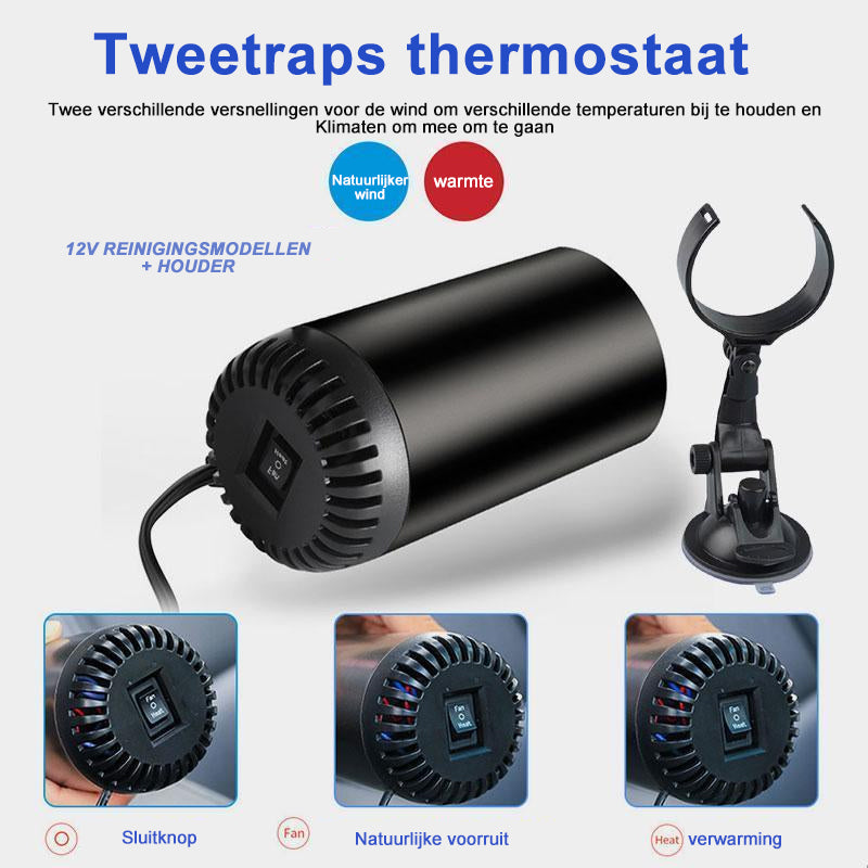 Snelle verwarming warme luchtblazer voor auto