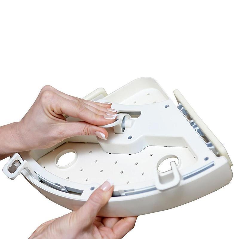 Multifunctionele hoekplank zonder schroeven