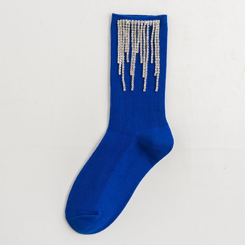 Damessokken met kwastjes