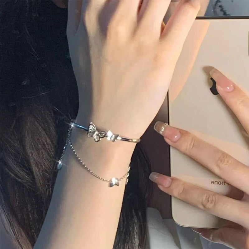 Dubbele strik armband