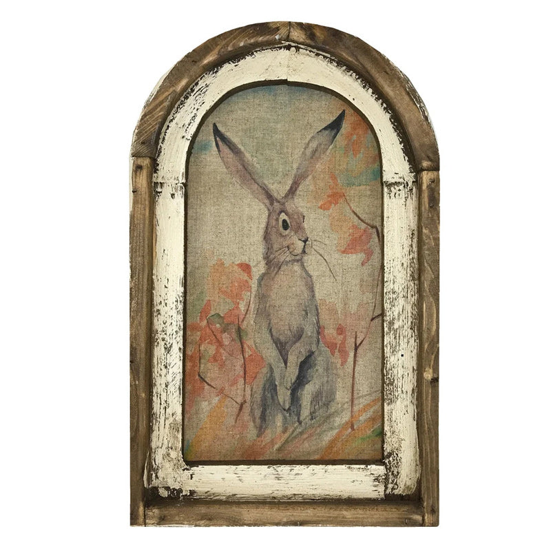 2023 Cadeau | Rustiek boerderijdecor met konijnen aan de muur