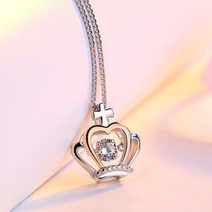 Zirkoon kroon ketting