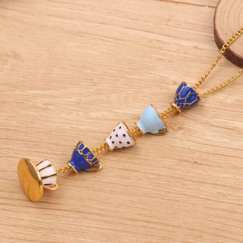 Theekopje ketting