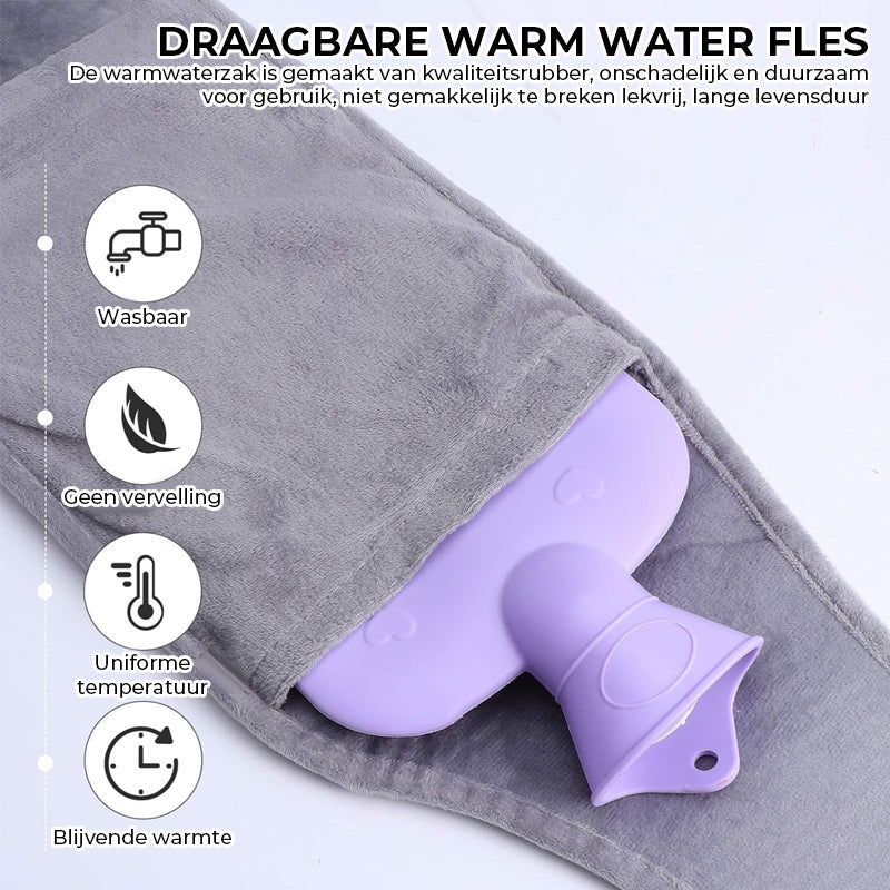 Pluche hervulbare warmwaterzakriem