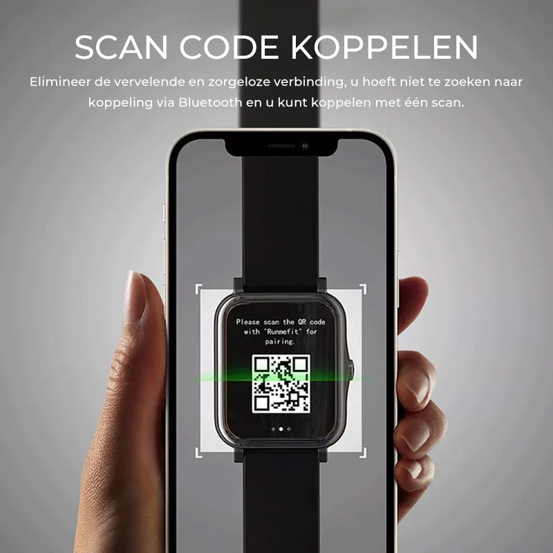 Waterdicht smartwatch met sportarmband