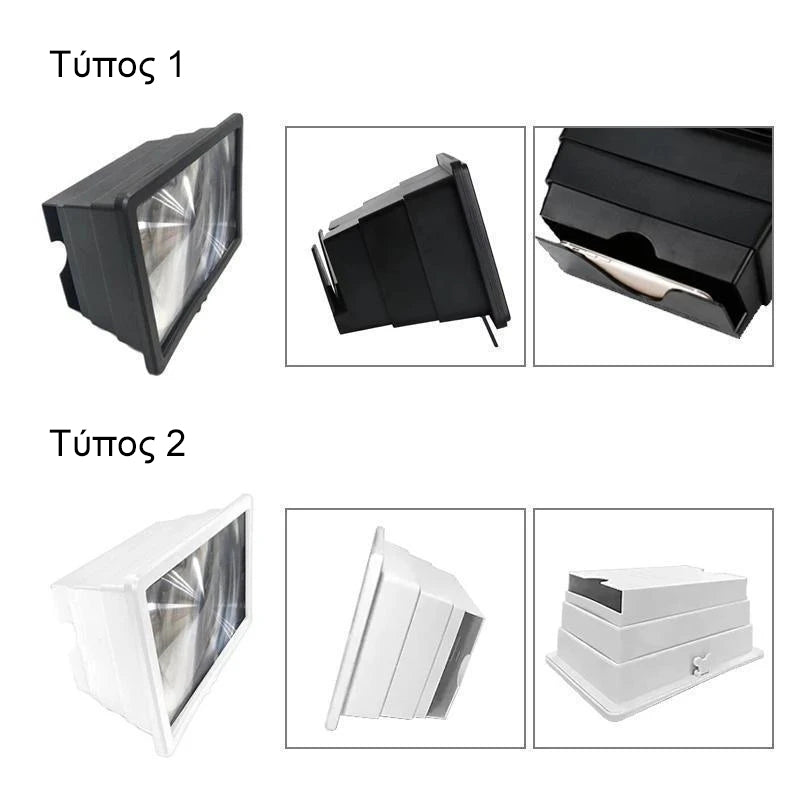 Universele schermversterker