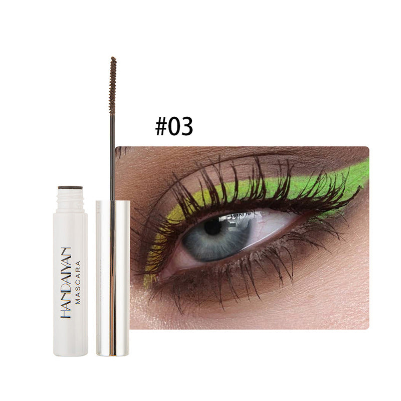 12 kleuren kleurrijke mascara