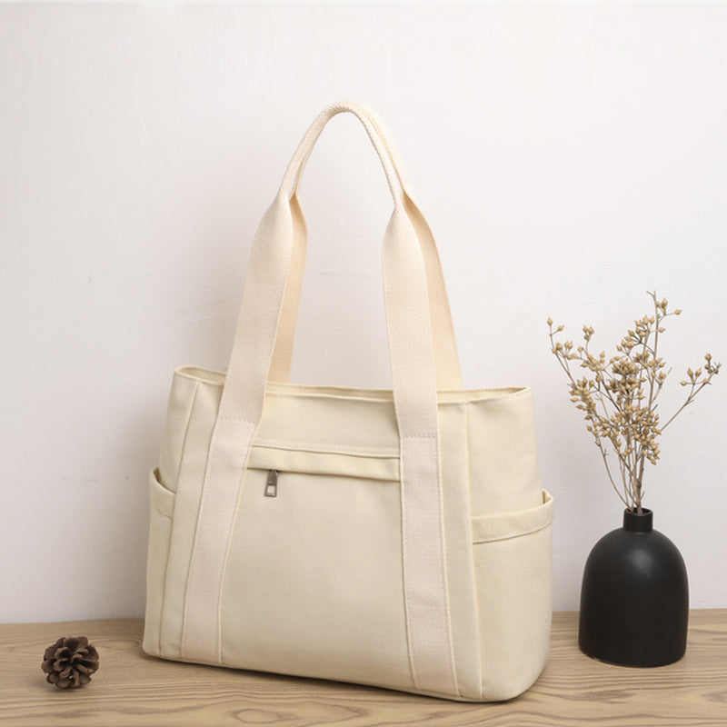 Waterdichte draagtas van canvas met grote capaciteit