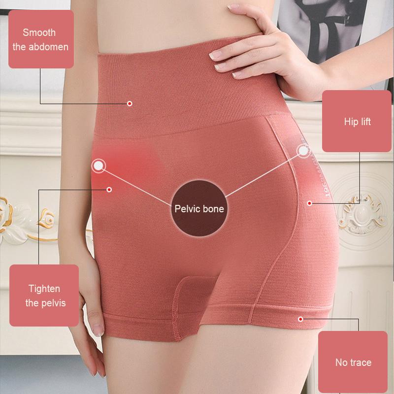Hoge taille naadloze heuplift slim shorts