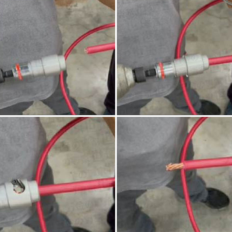 Kabelstripper voor elektrische boormachines