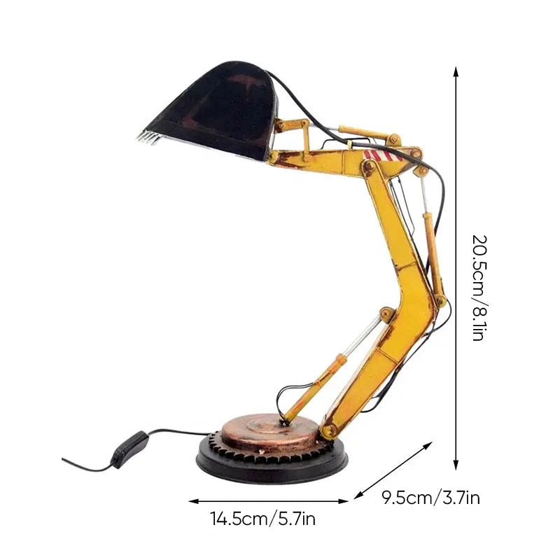 Digger Bureaulamp Unieke Tafellamp LED