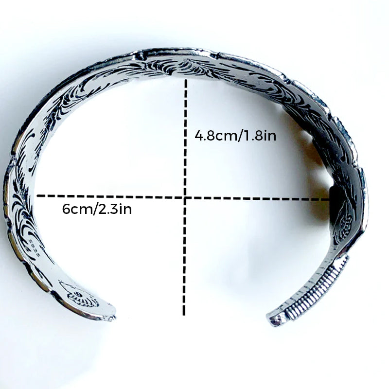 Vintage veren armband
